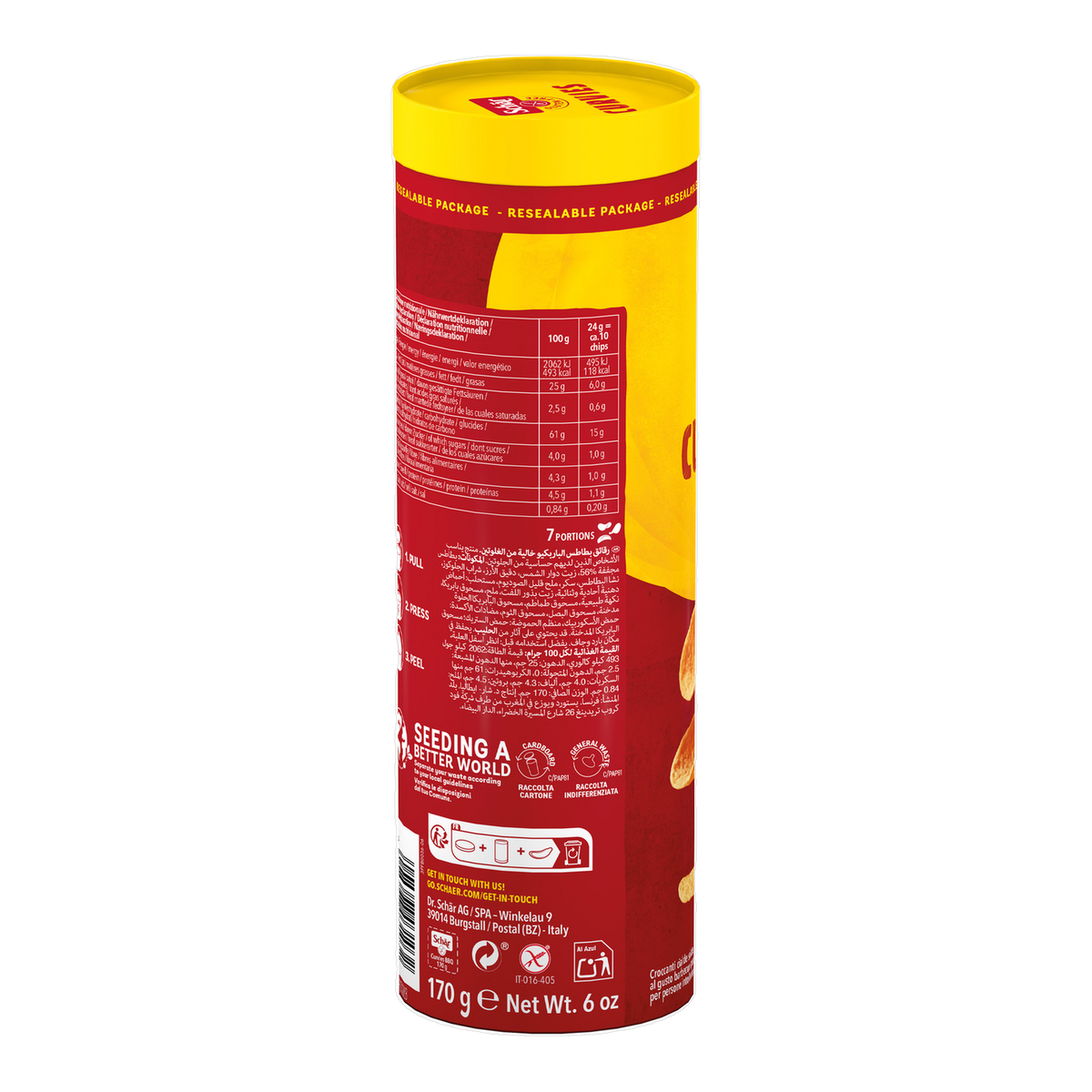 Curvies BBQ Sin Gluten 170g