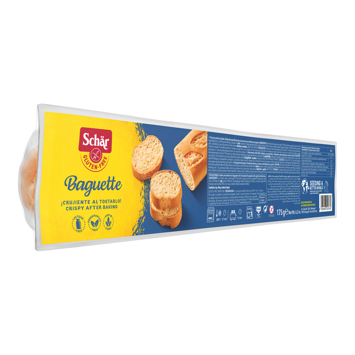 Baguette Sin Gluten 175g