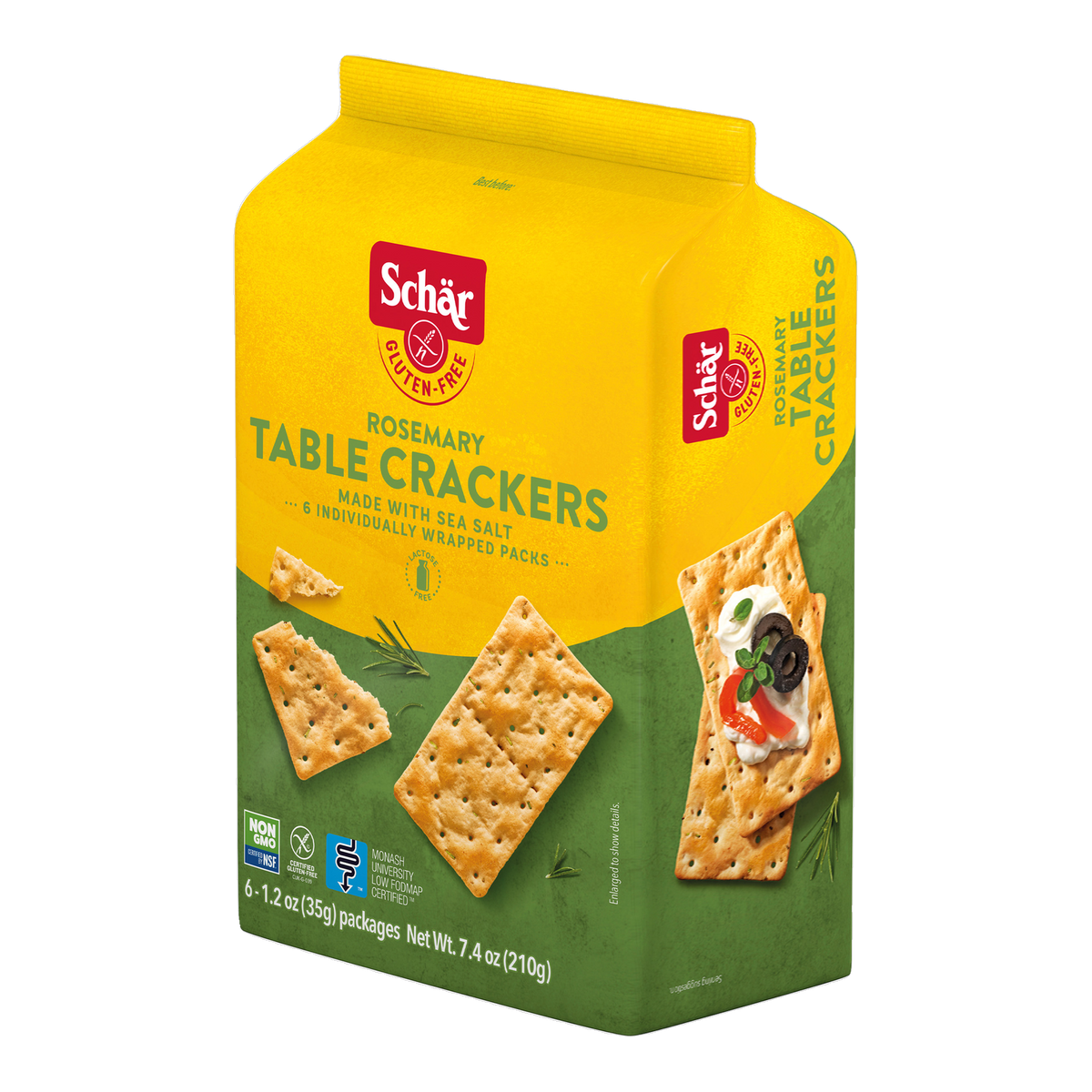 Crackers al Romero Sin Gluten 210g