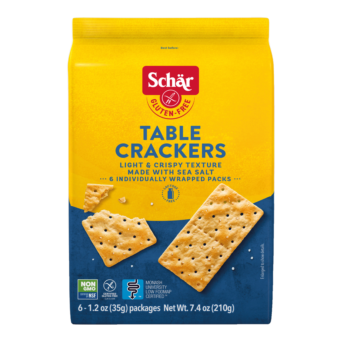Crackers Sin Gluten 210g