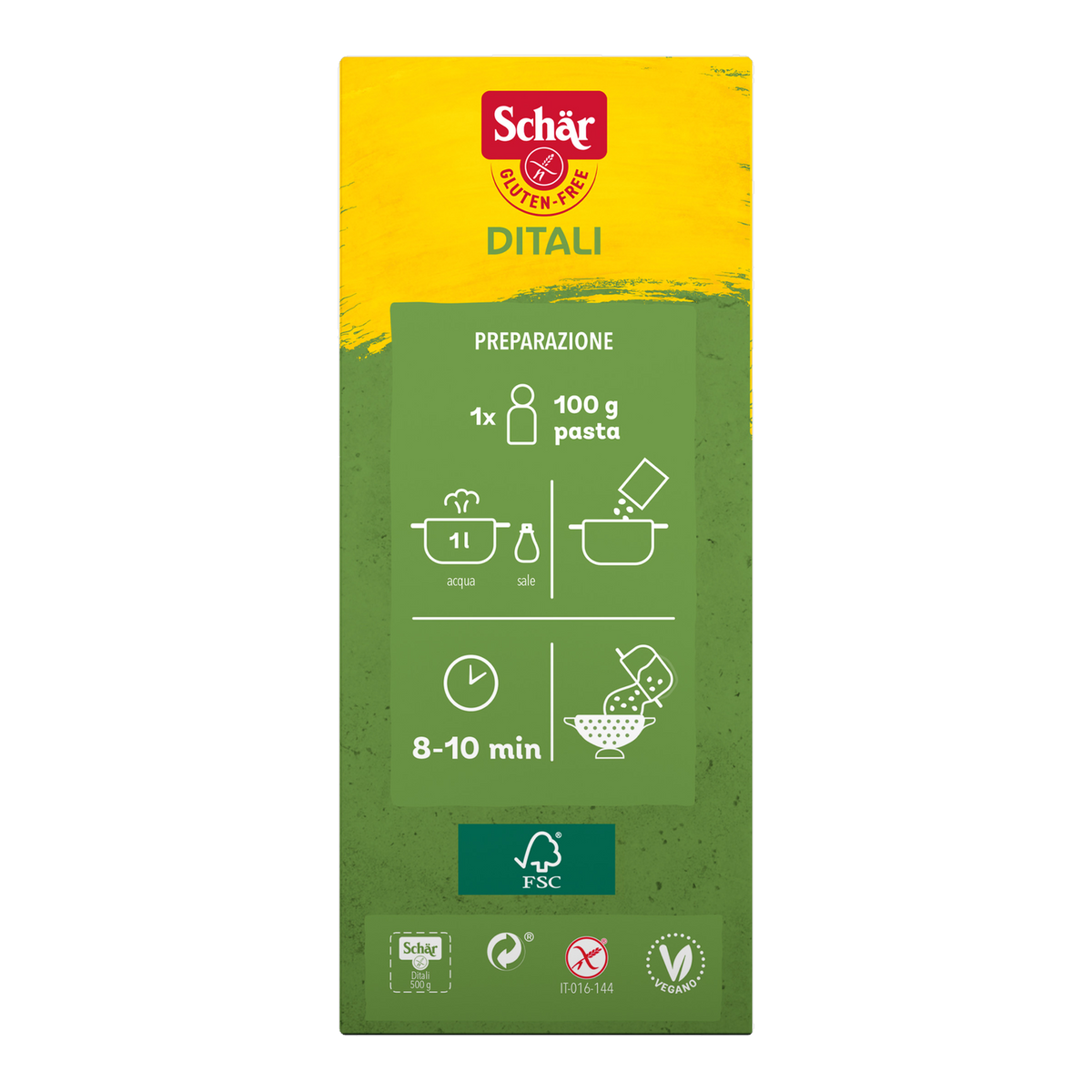 Ditali Sin Gluten 500g