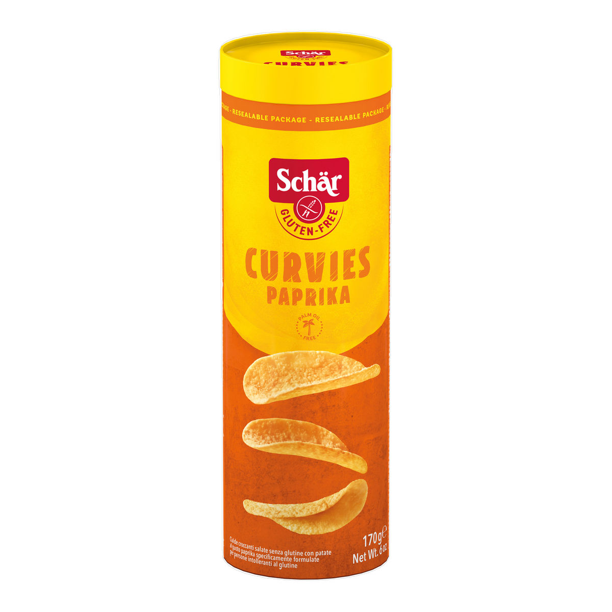 Curvies Paprika Sin Gluten 170g