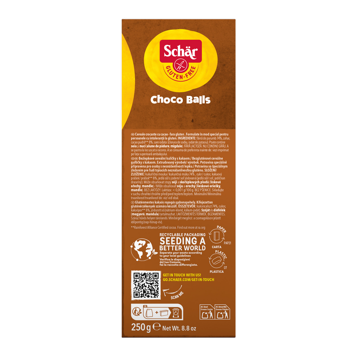 Choco Balls Sin Gluten 250g