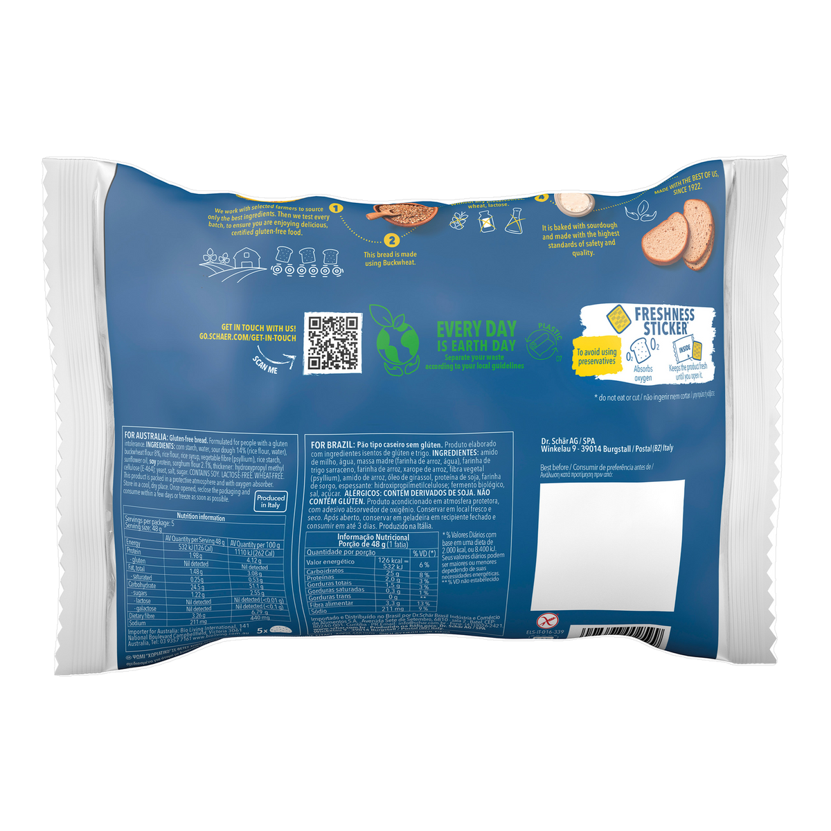 Pan Casero Sin Gluten 240g