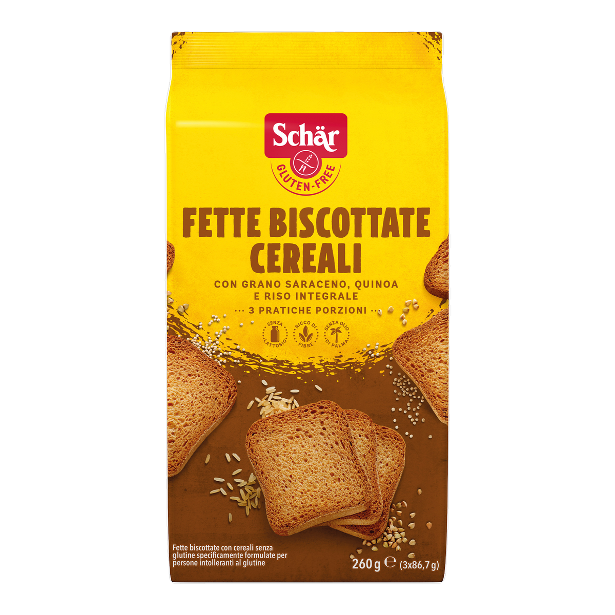 Mini Rebanada Multigrano Sin Gluten 260g