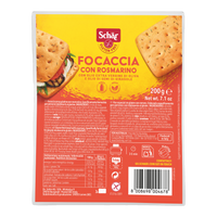 Focaccia al Romero Sin Gluten 200g