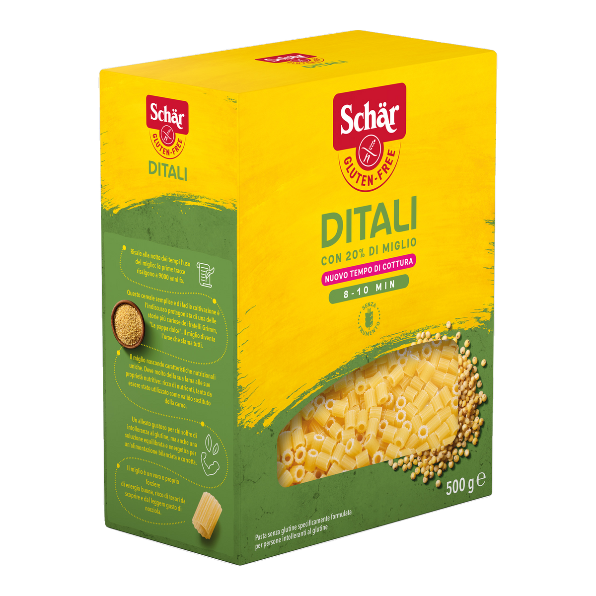 Ditali Sin Gluten 500g