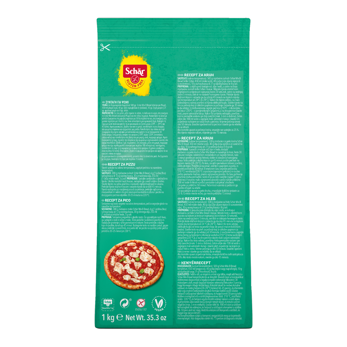 Mix Pan Sin Gluten 1kg