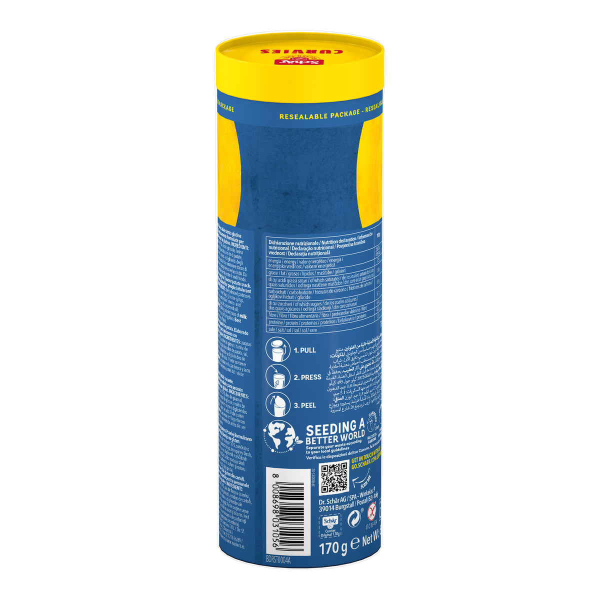 Curvies Original Sin Gluten 170g