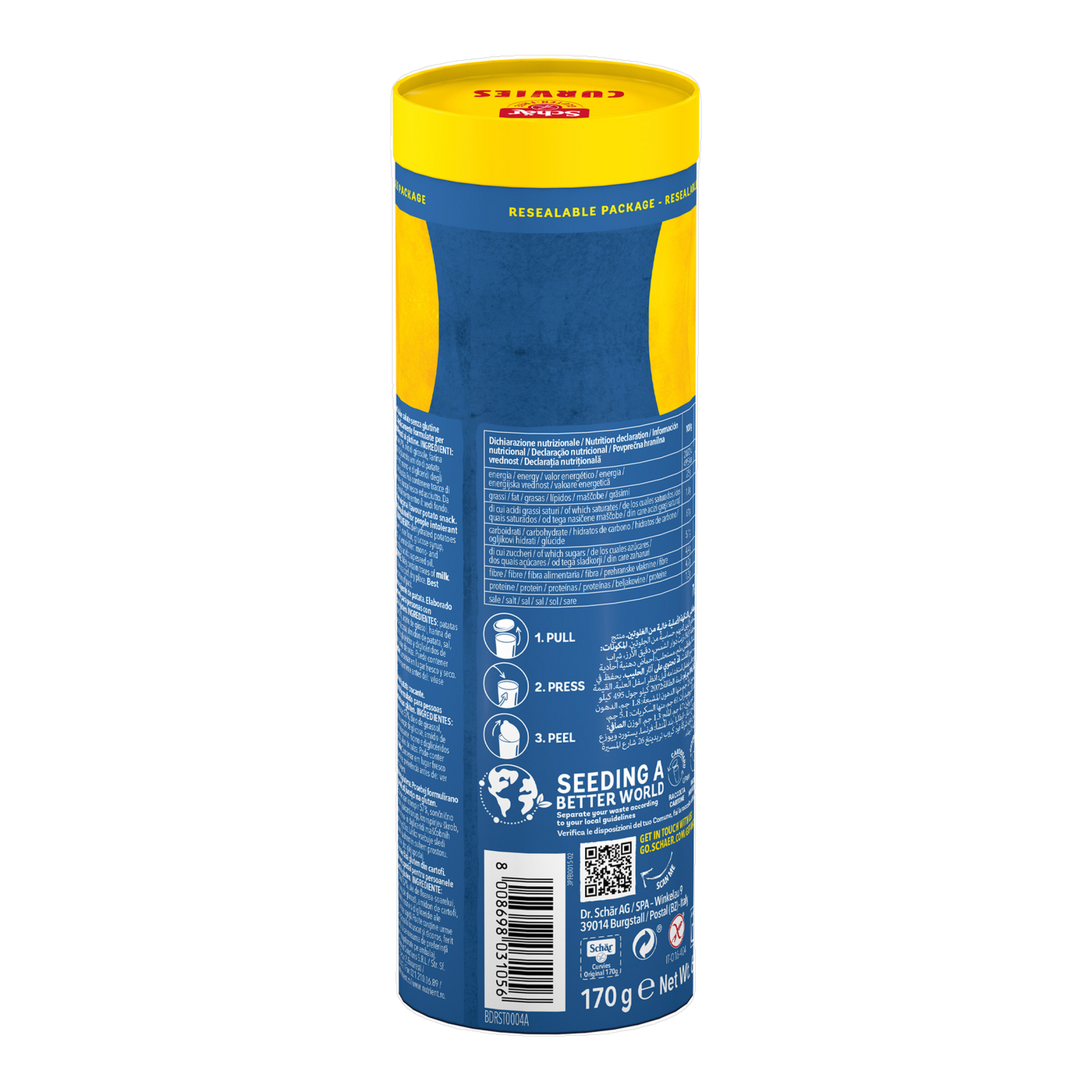 Curvies Original Sin Gluten 170g