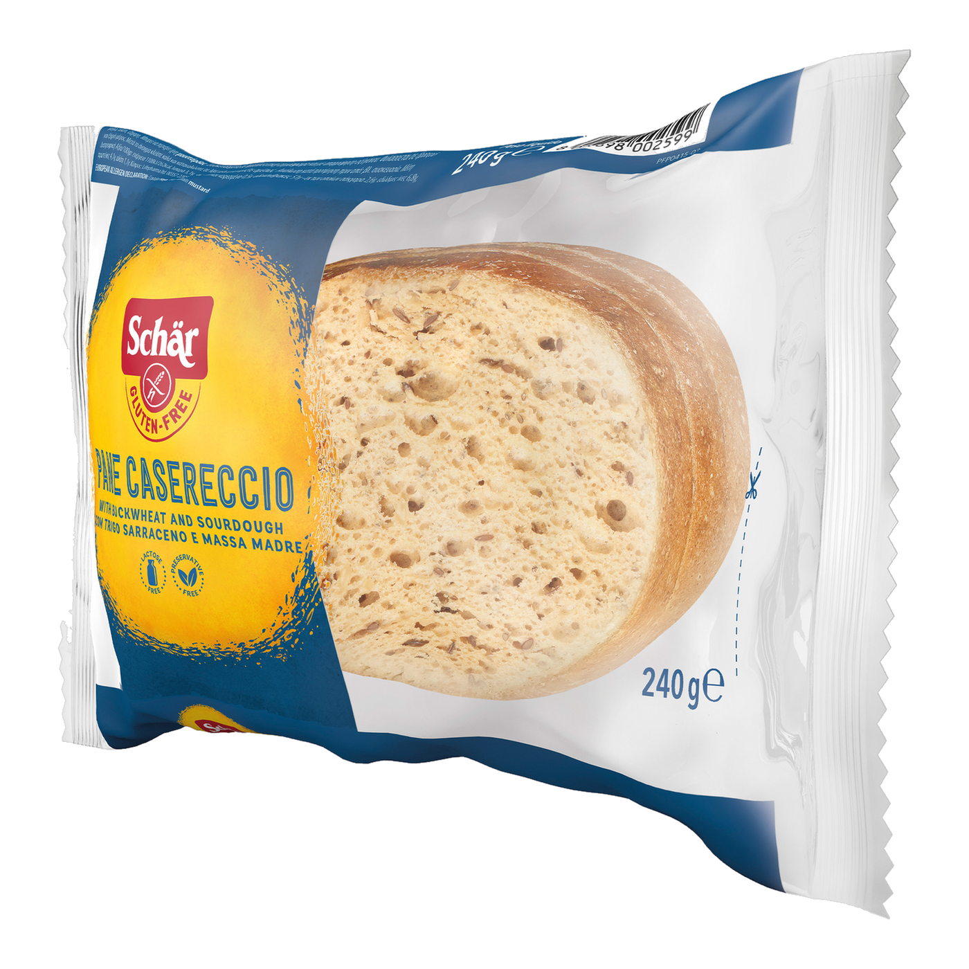 Pan Casero Sin Gluten  240g