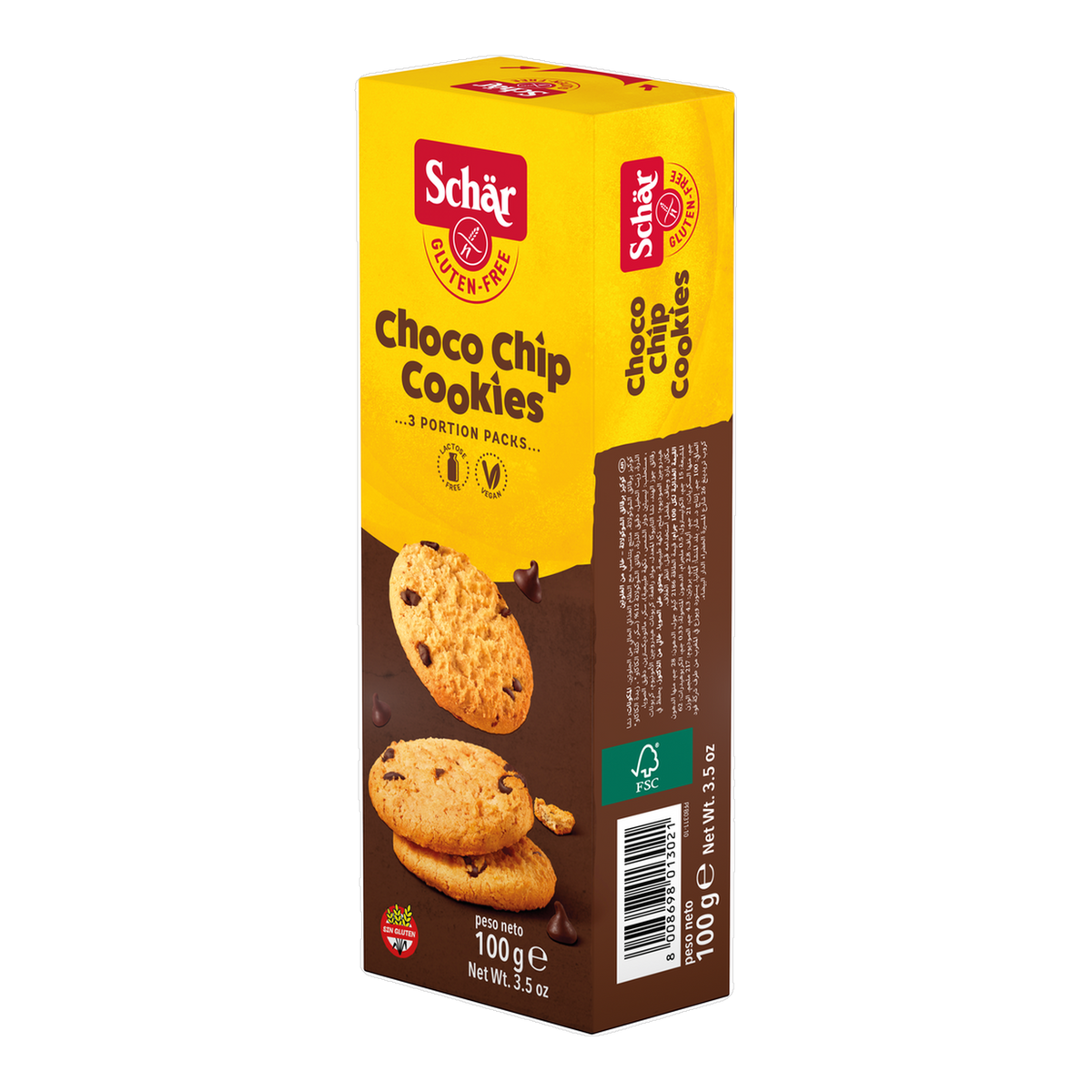 Choco Chip Sin Gluten 100g