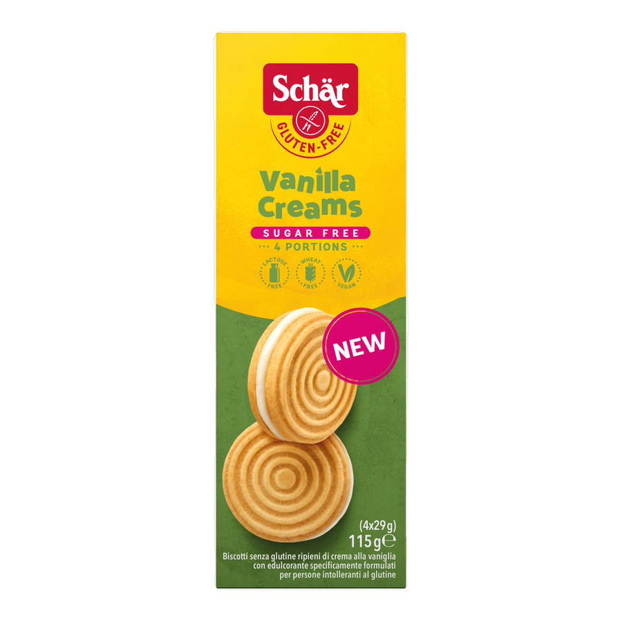 Galletas de vainilla Sin Azúcar Sin Gluten 115g