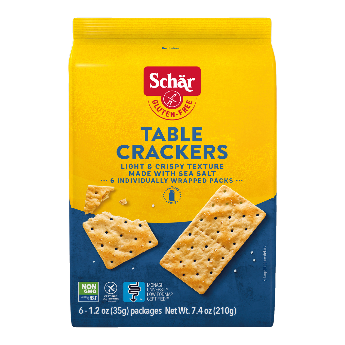 Crackers Sin Gluten 210g
