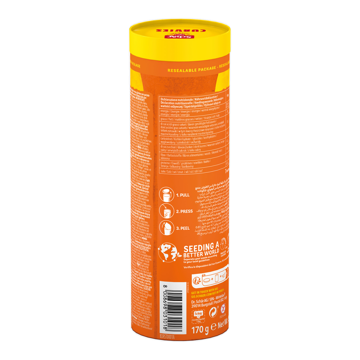 Curvies Paprika Sin Gluten 170g