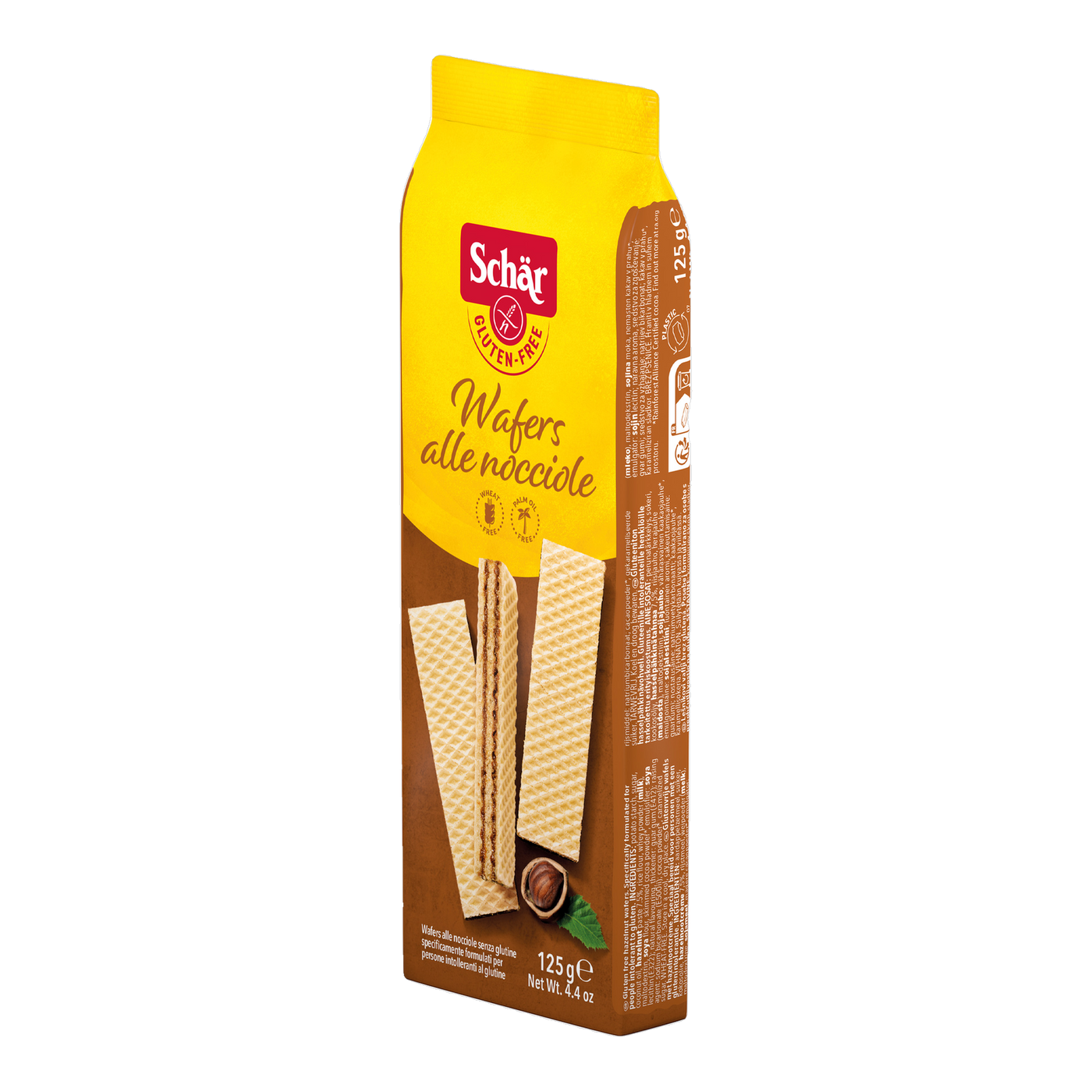 Wafers Avellana Sin Gluten 125g