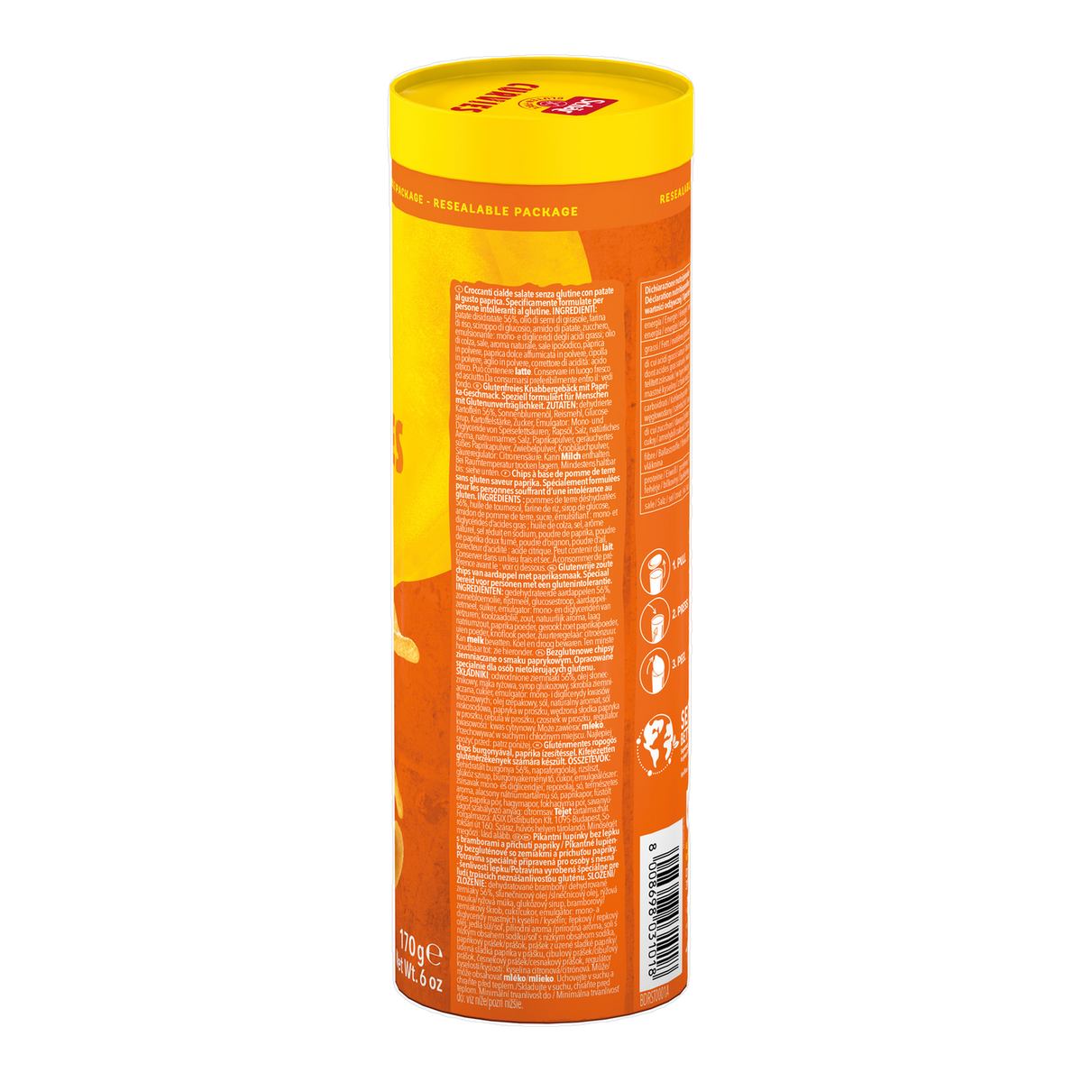 Curvies Paprika Sin Gluten 170g