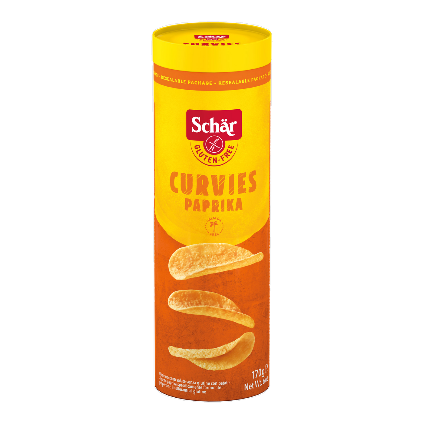 Curvies Paprika Sin Gluten 170g