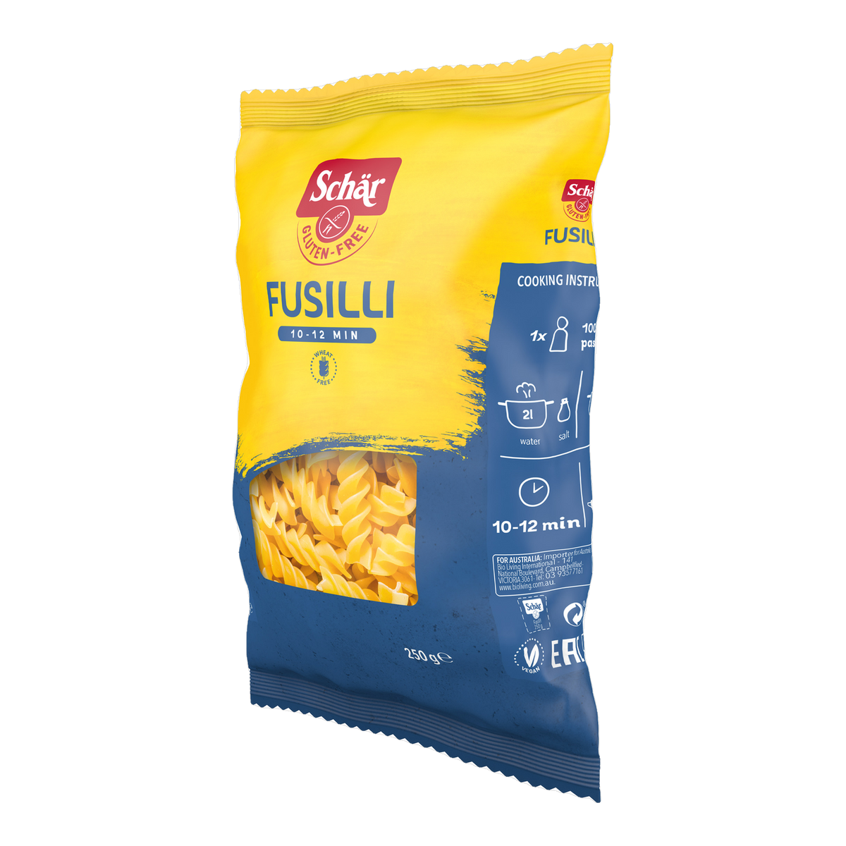 Fusilli Sin Gluten 250g