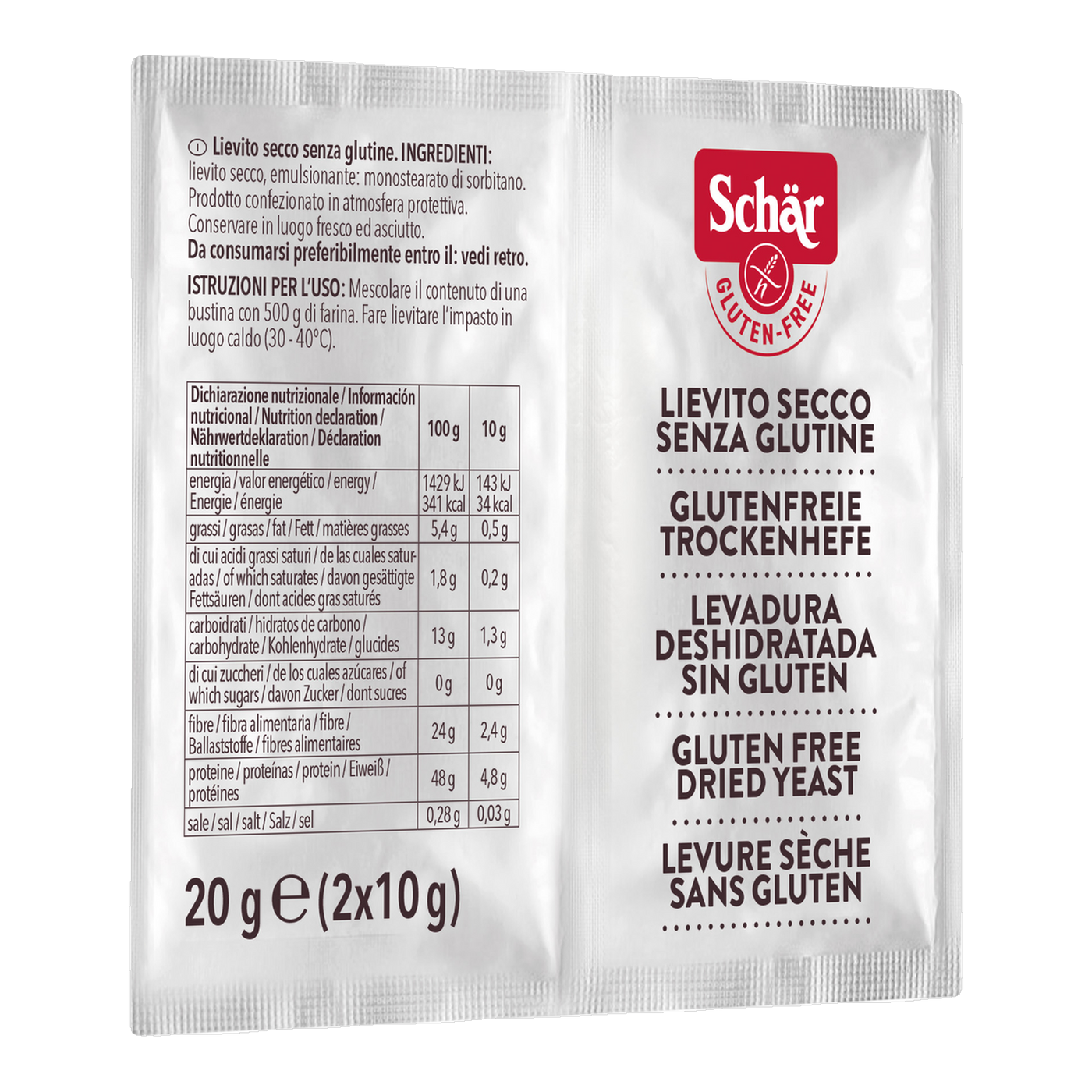 Levadura Sin Gluten 20g