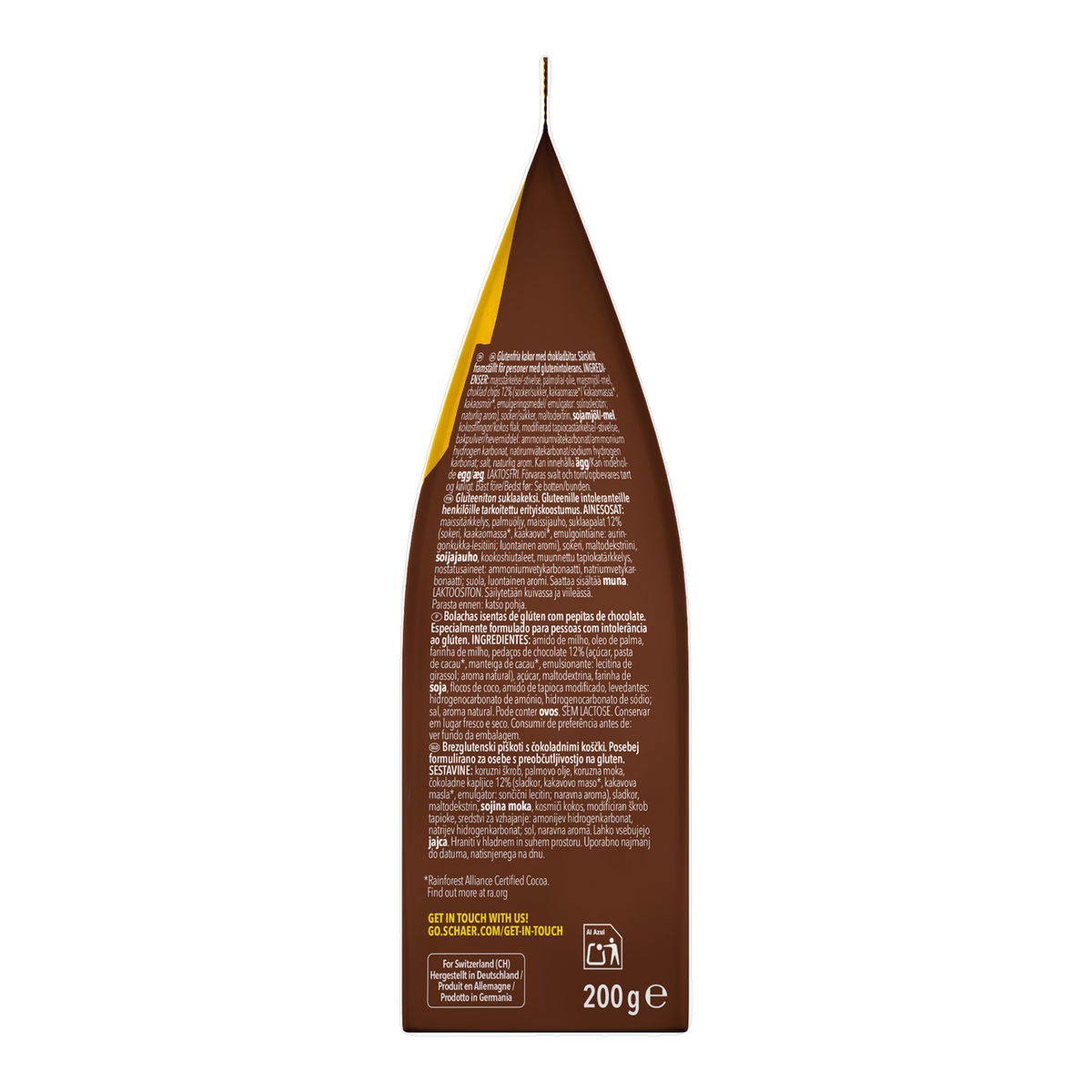 Choco Chip Sin Gluten 200g