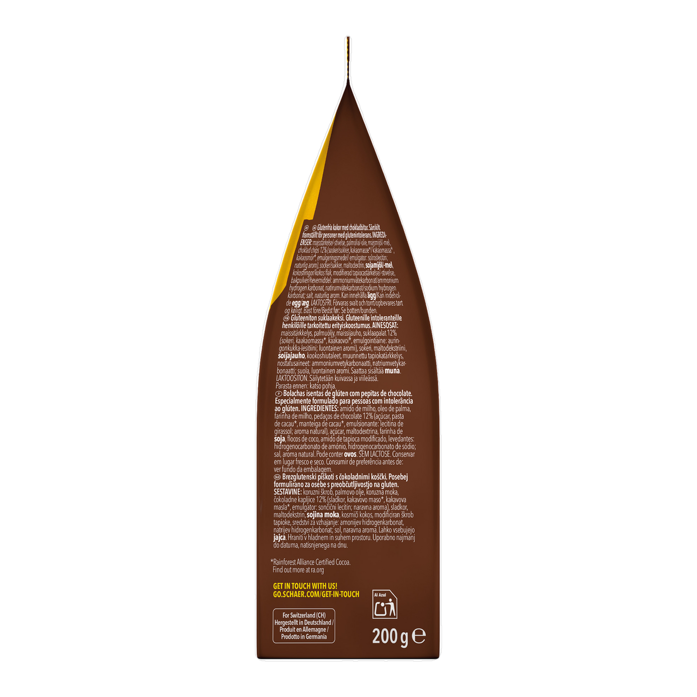 Choco Chip Sin Gluten 200g