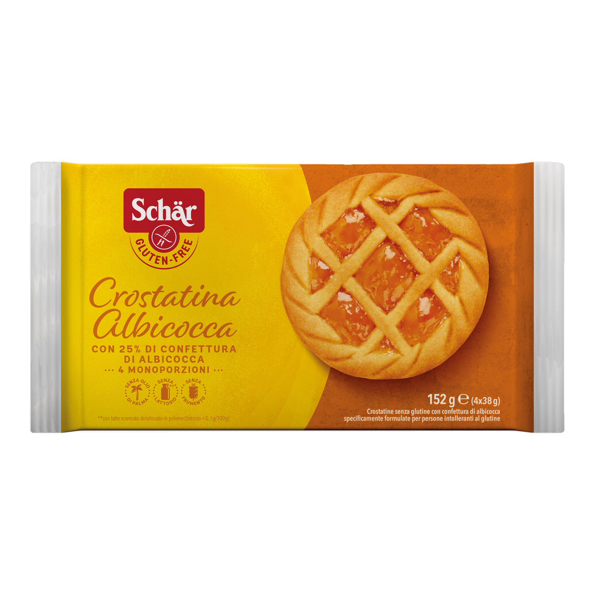 Tartaleta de Chabacano Sin Gluten 152g