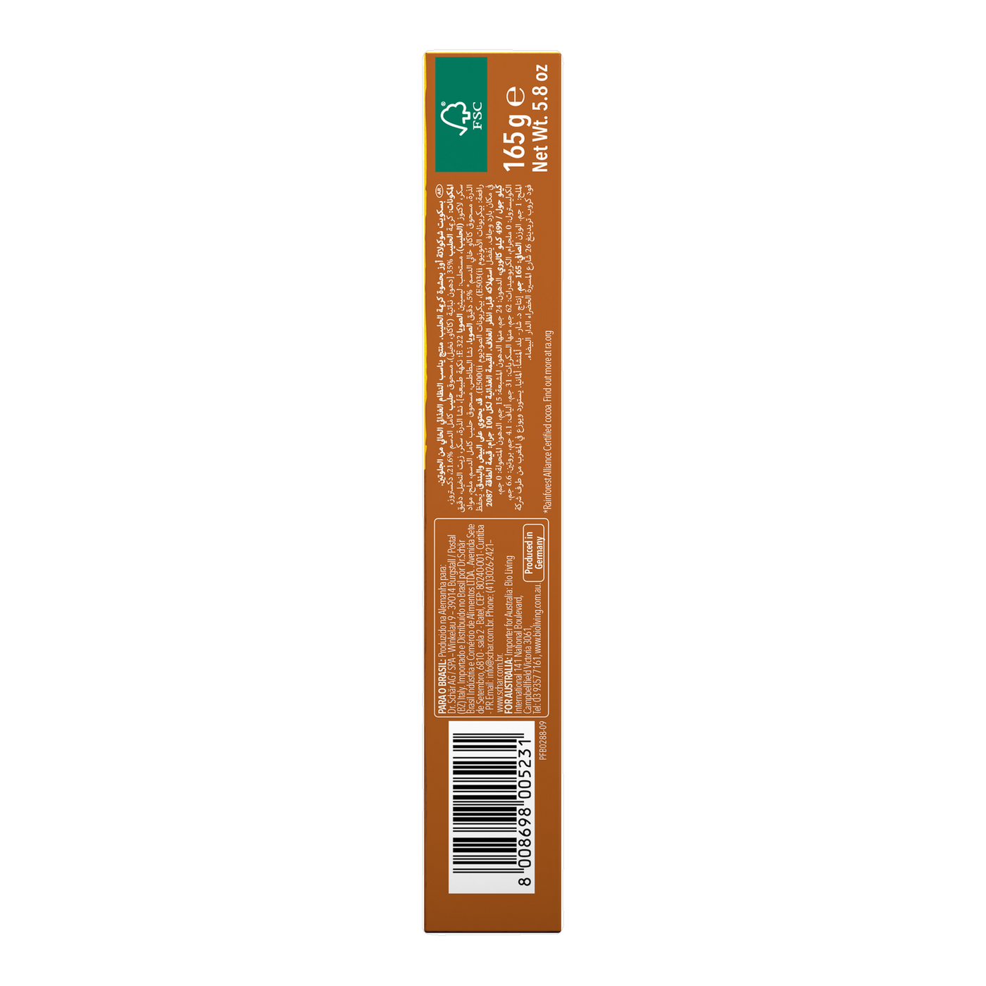 Chocolate Os  Sin Gluten 165g