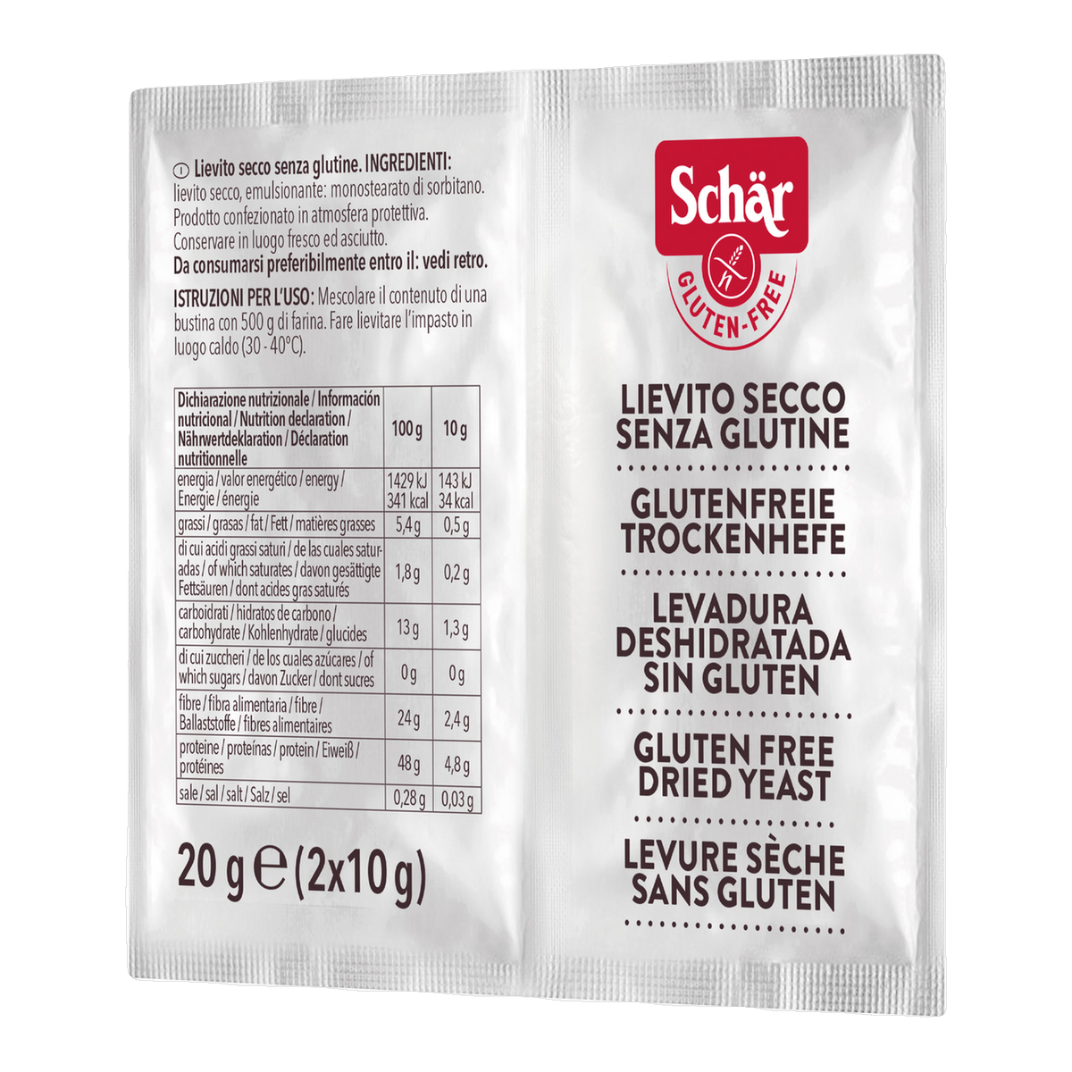Levadura Sin Gluten 20g