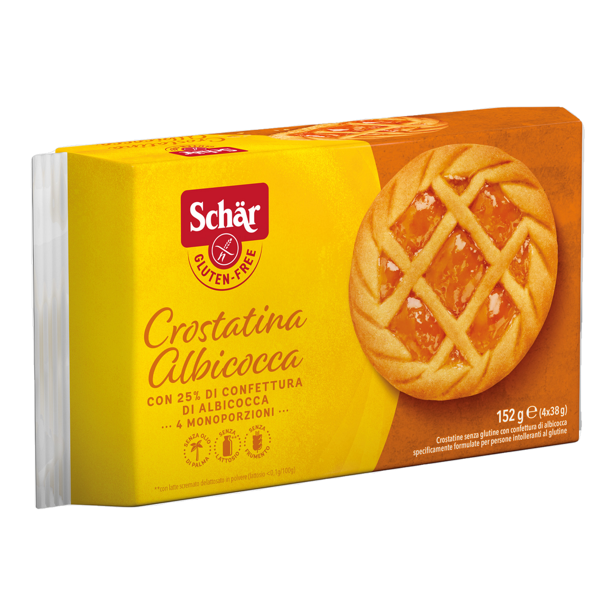 Tartaleta de Chabacano Sin Gluten 152g