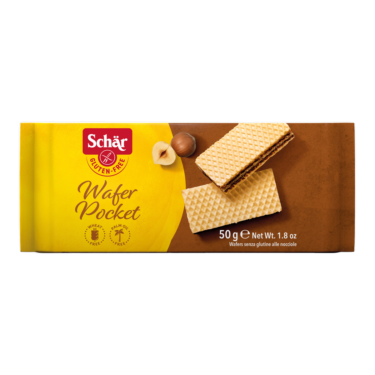 Wafer Pocket Sin Gluten 50g