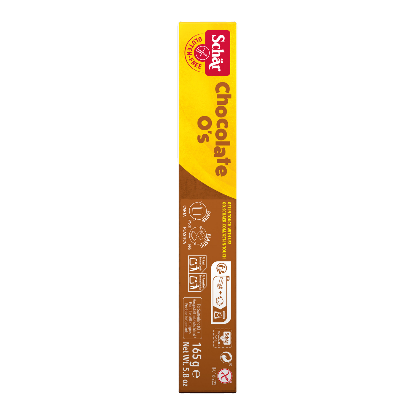 Chocolate Os  Sin Gluten 165g