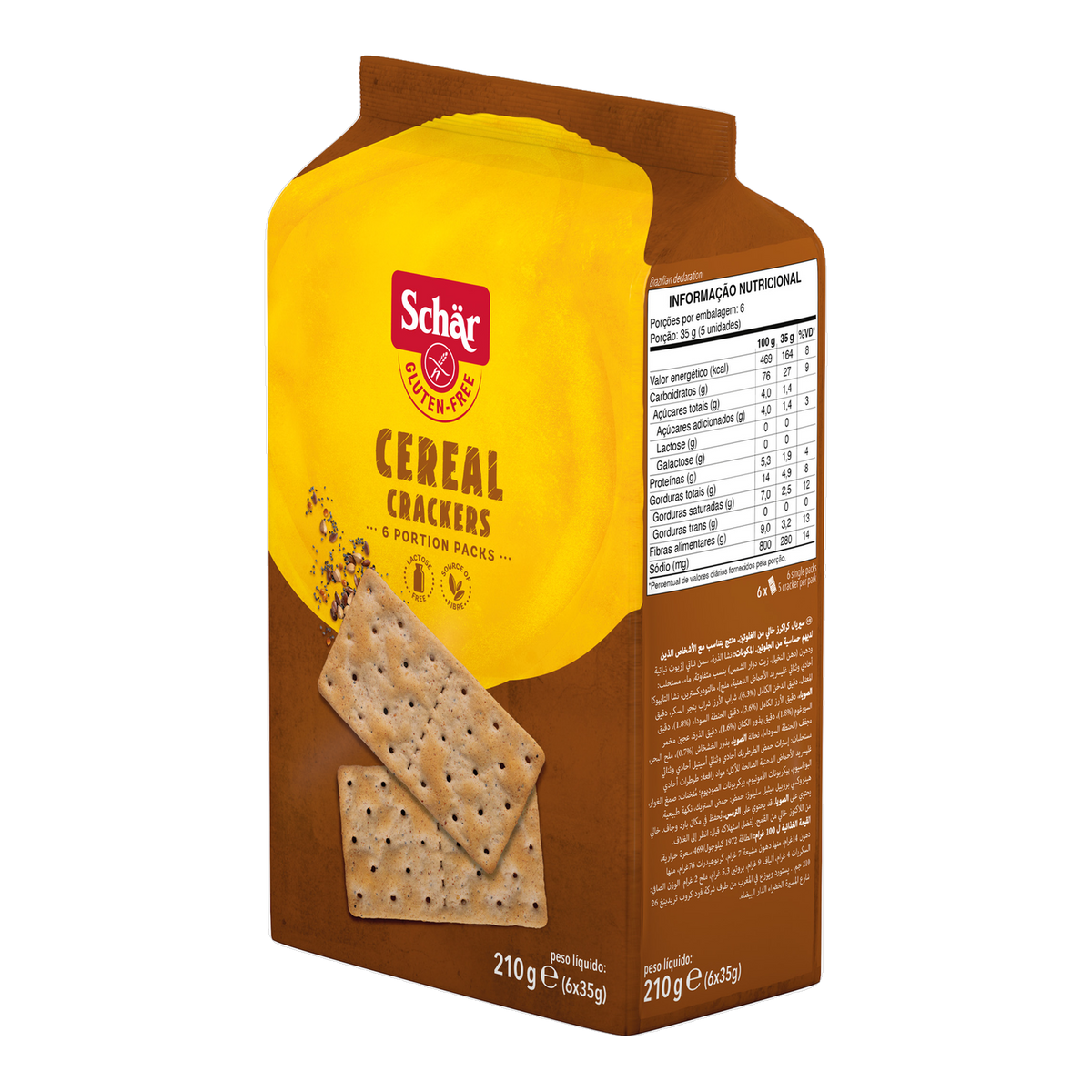 Crackers con Semillas Sin Gluten 210g