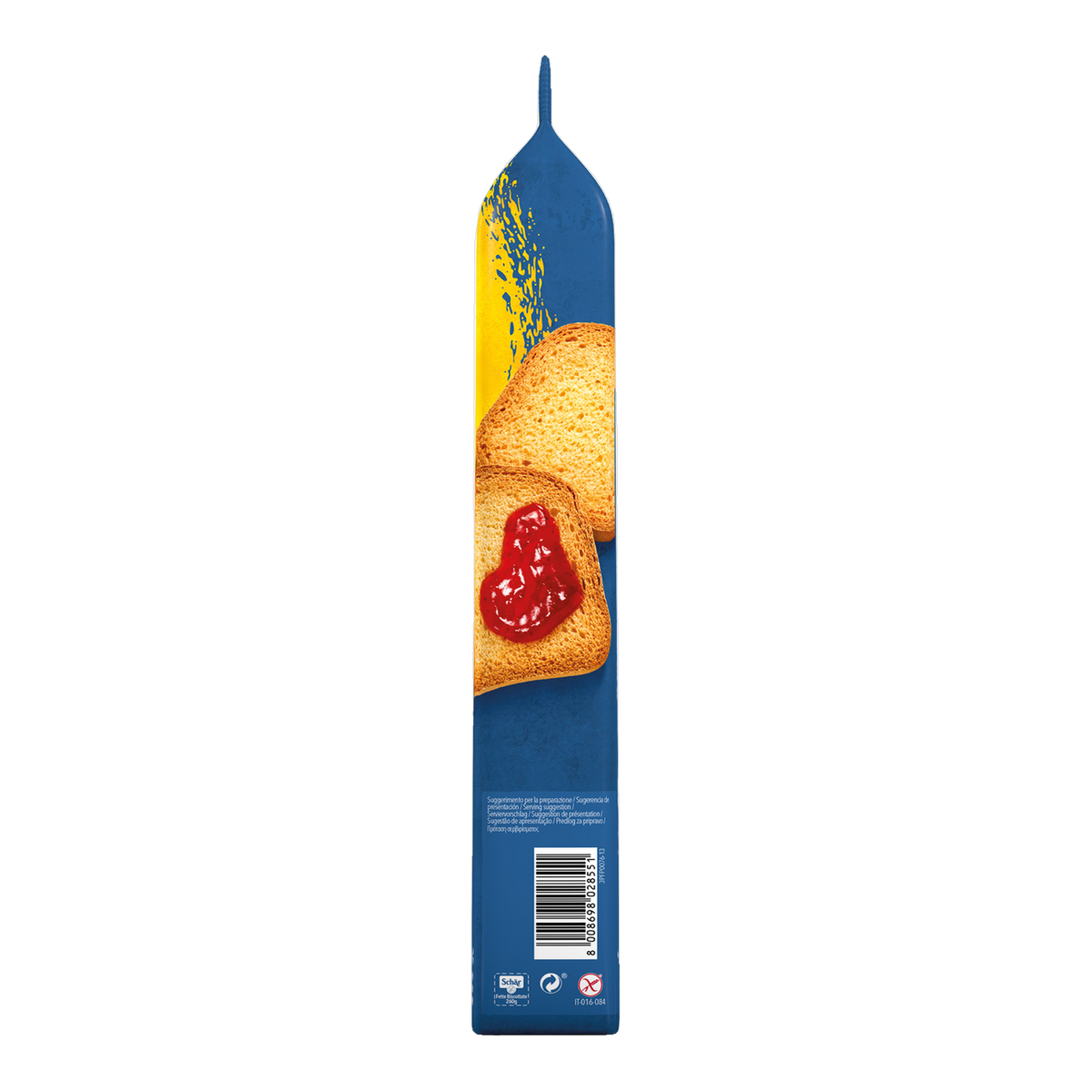 Mini Rebanada de pan tostado Sin Gluten 260g