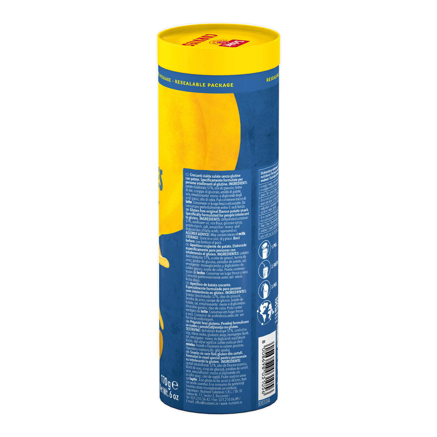 Curvies Original Sin Gluten 170g