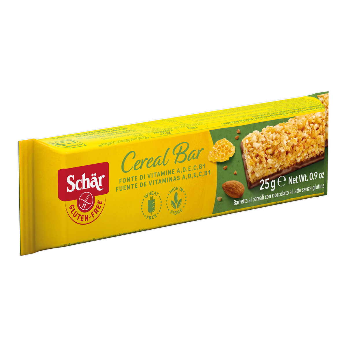 Barra Cereales Sin Gluten 25g