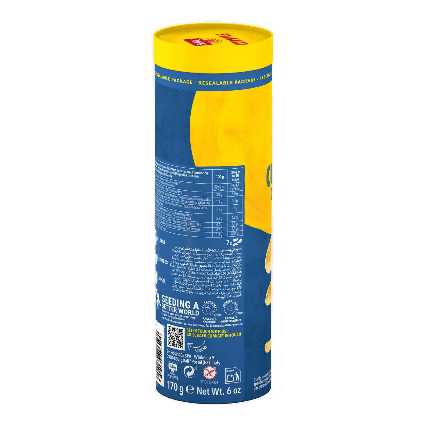 Curvies Original Sin Gluten 170g