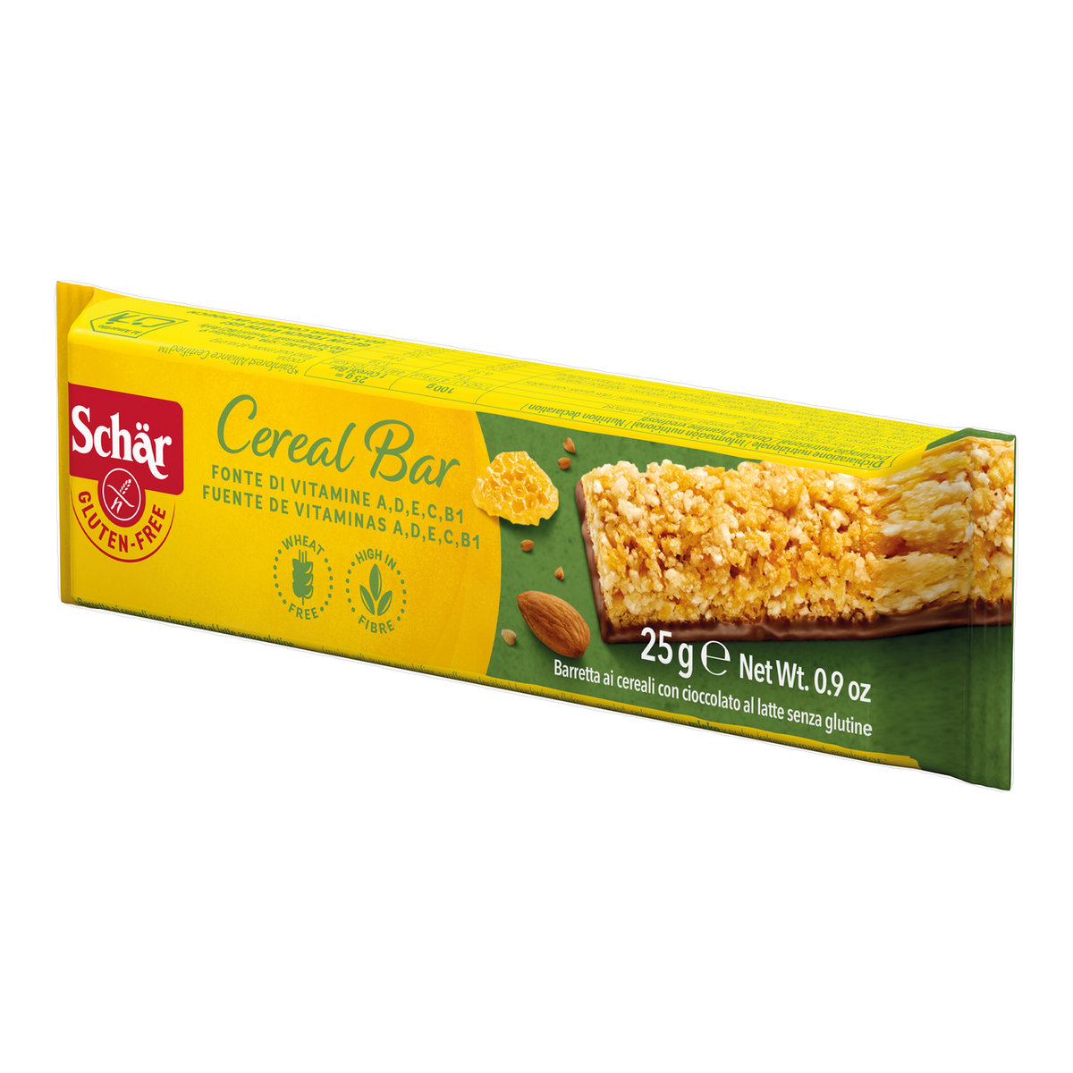 Barra Cereales Sin Gluten 25g