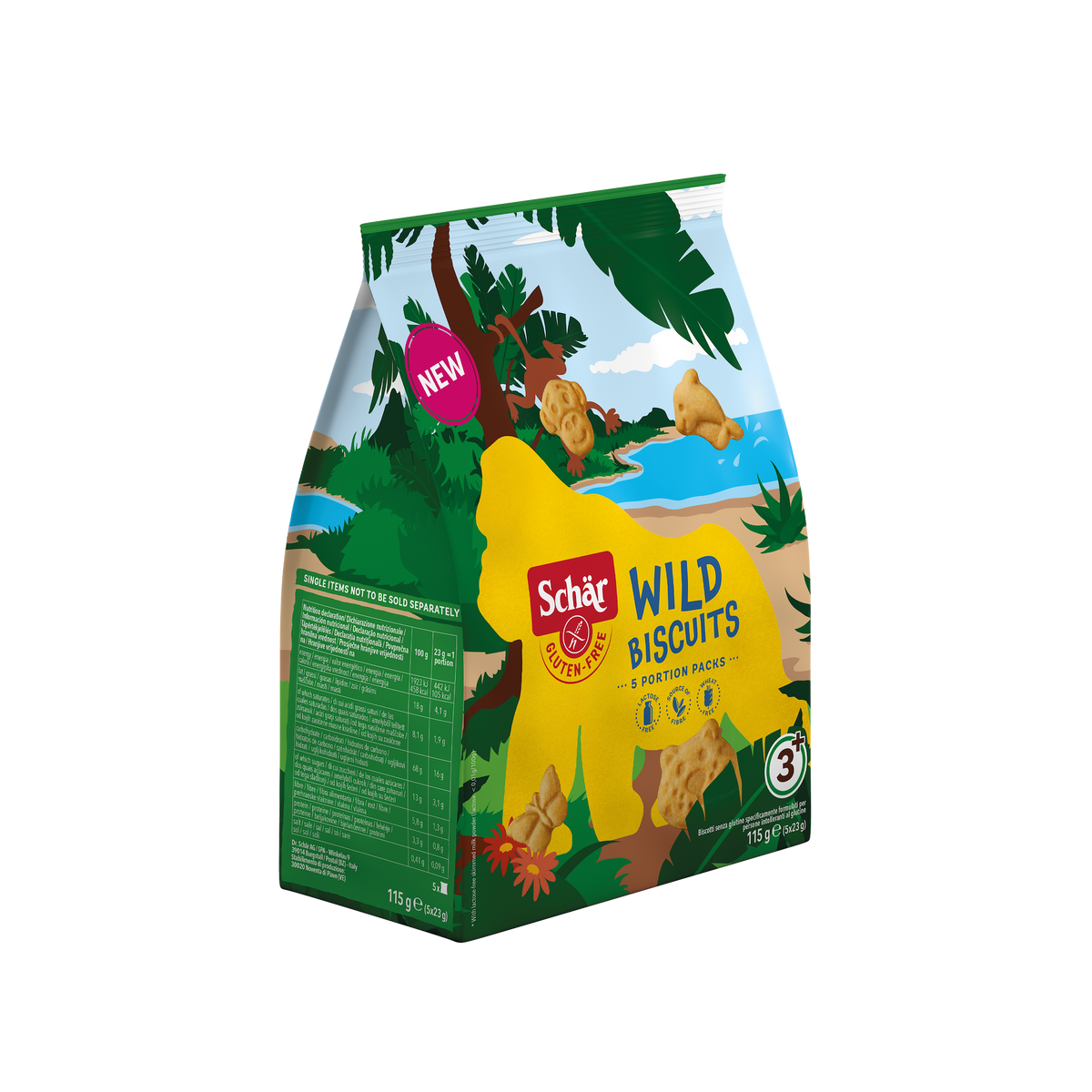 Galletas de animalitos Sin Gluten 115g