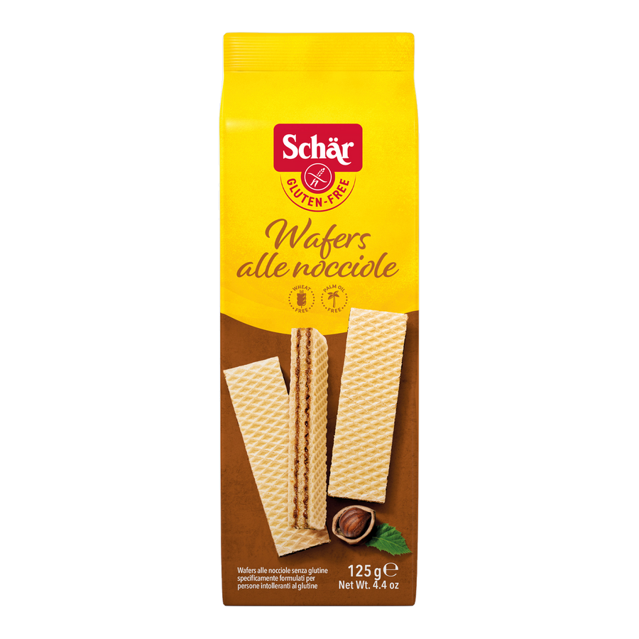 Wafers Avellana Sin Gluten 125g