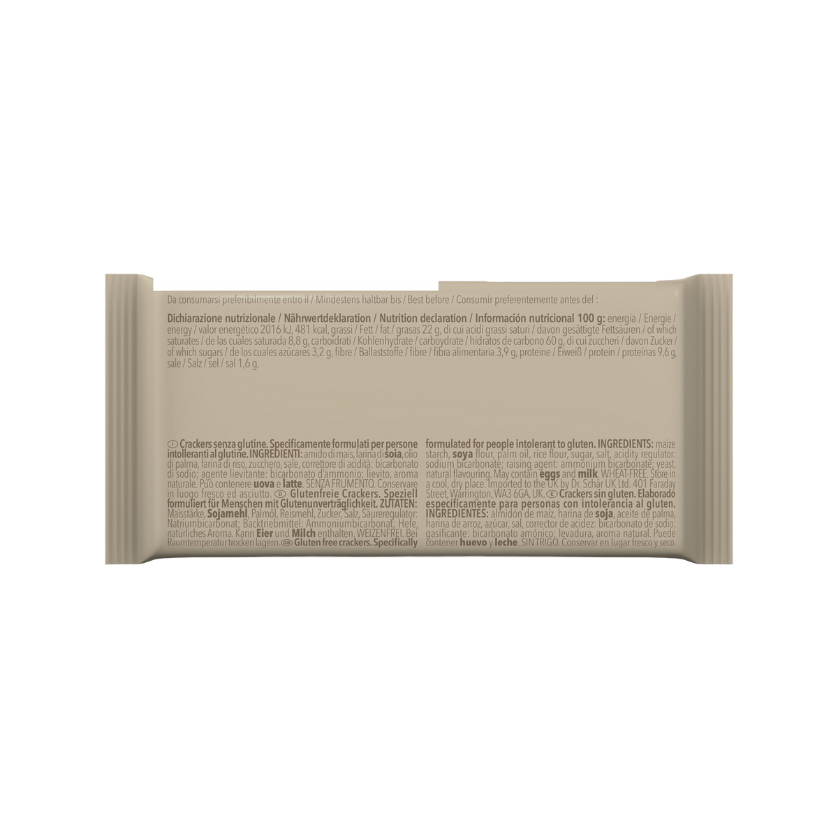 Crackers Pocket Sin Gluten 50g