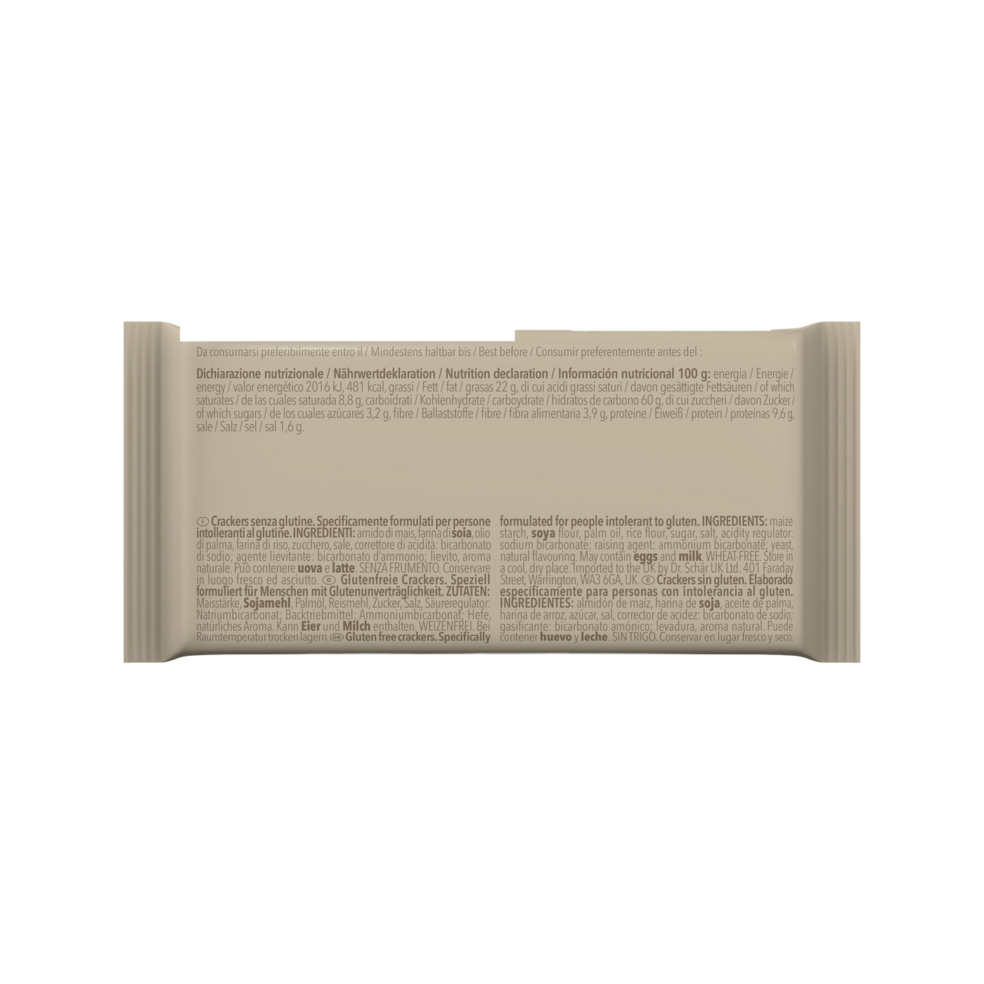 Crackers Pocket Sin Gluten 50g