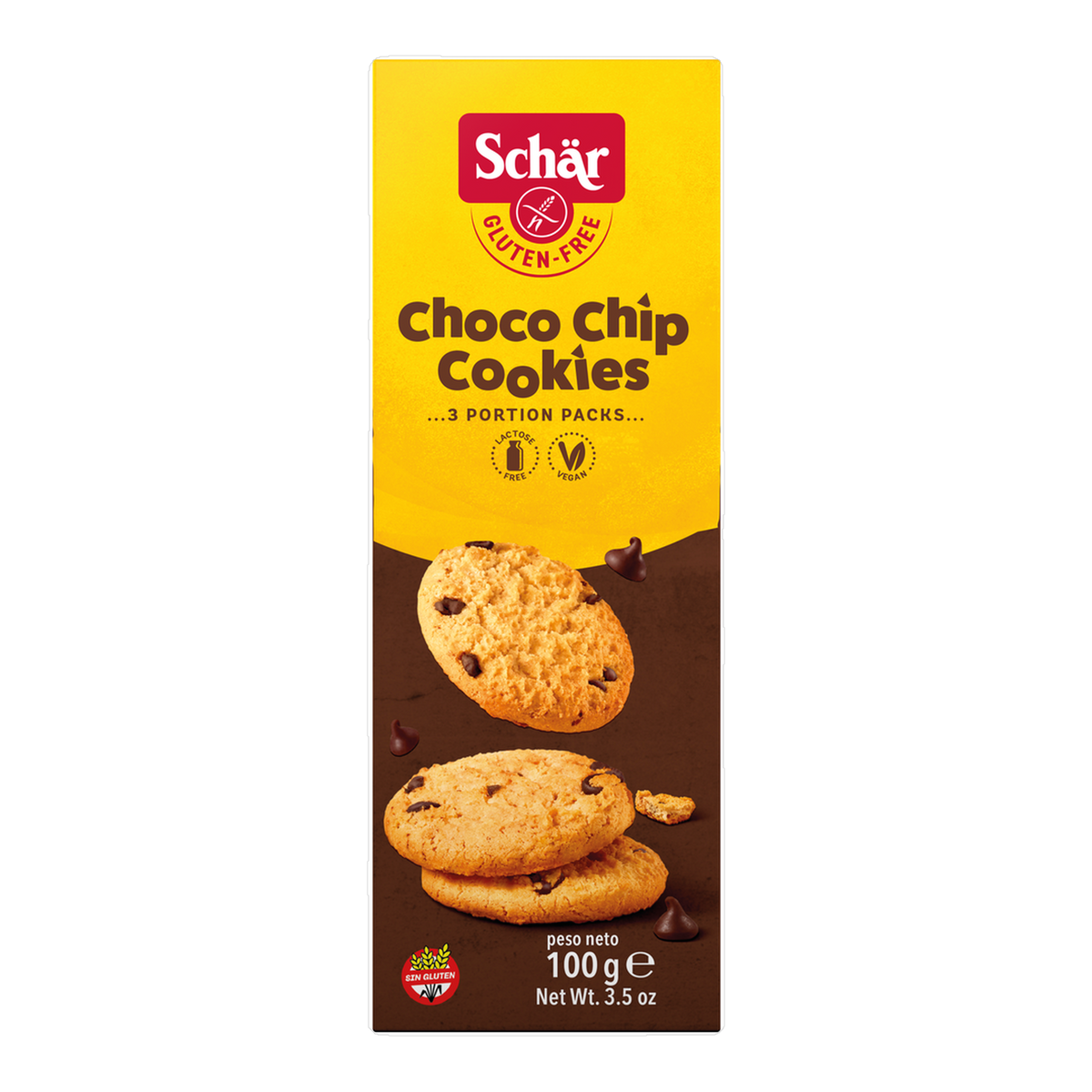 Choco Chip Sin Gluten 100g