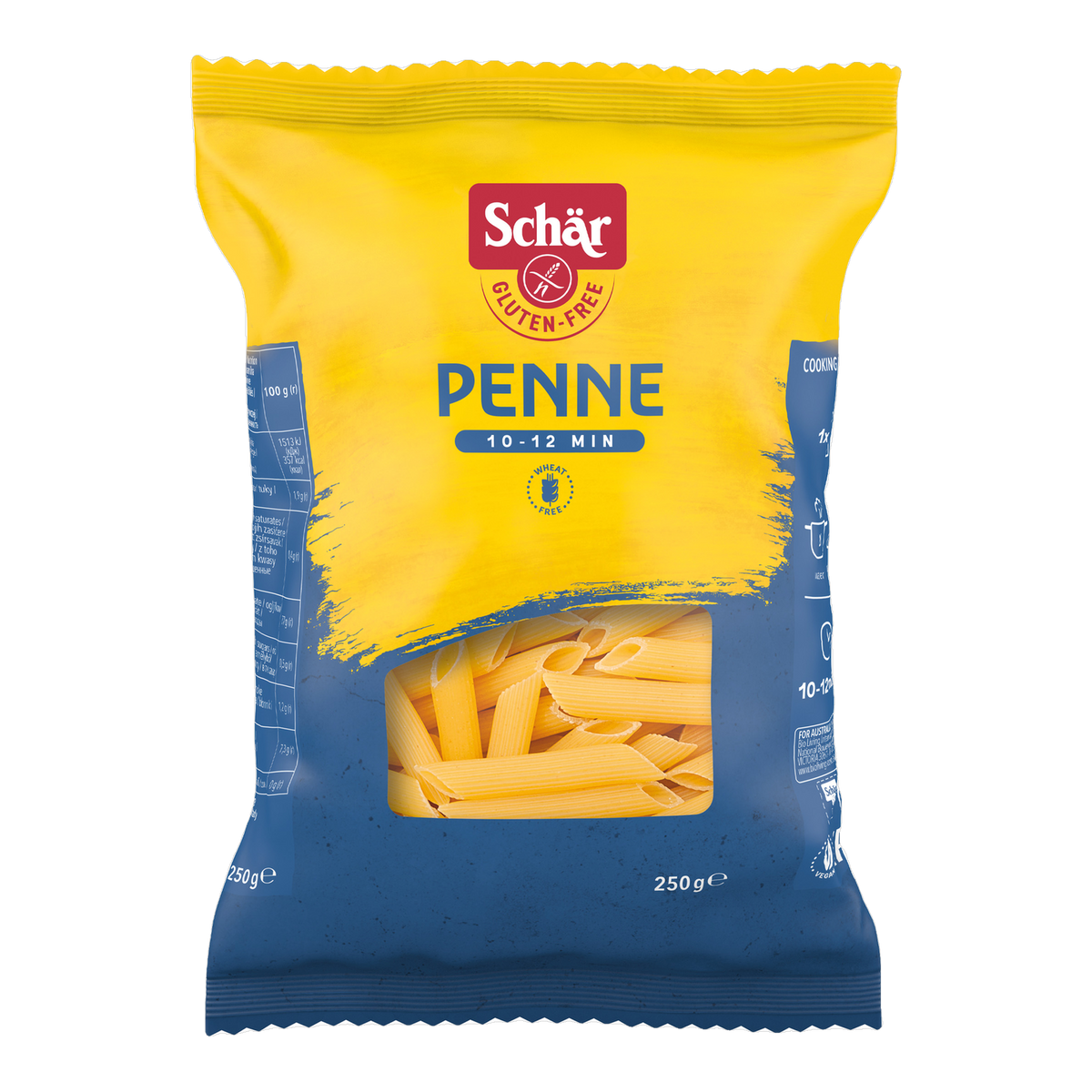 Penne Sin Gluten 250g