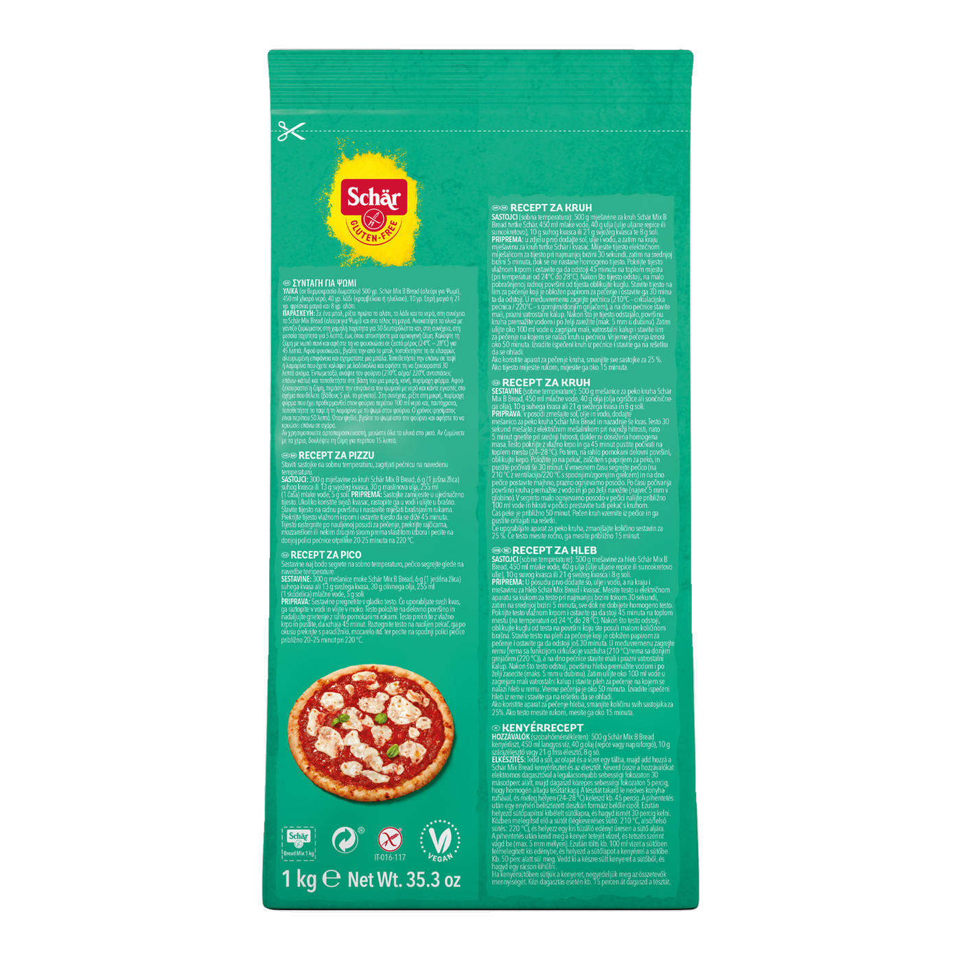 Mix Pan Sin Gluten 1kg