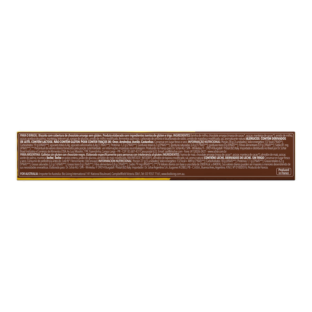 Galletas con Chocolate Sin Gluten 150g