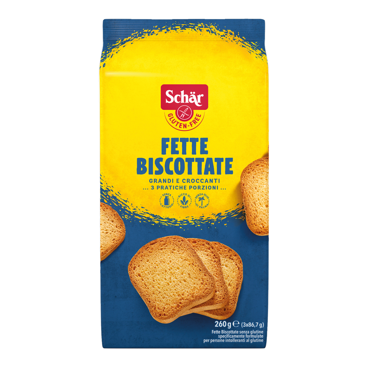 Mini Rebanada de pan tostado Sin Gluten 260g