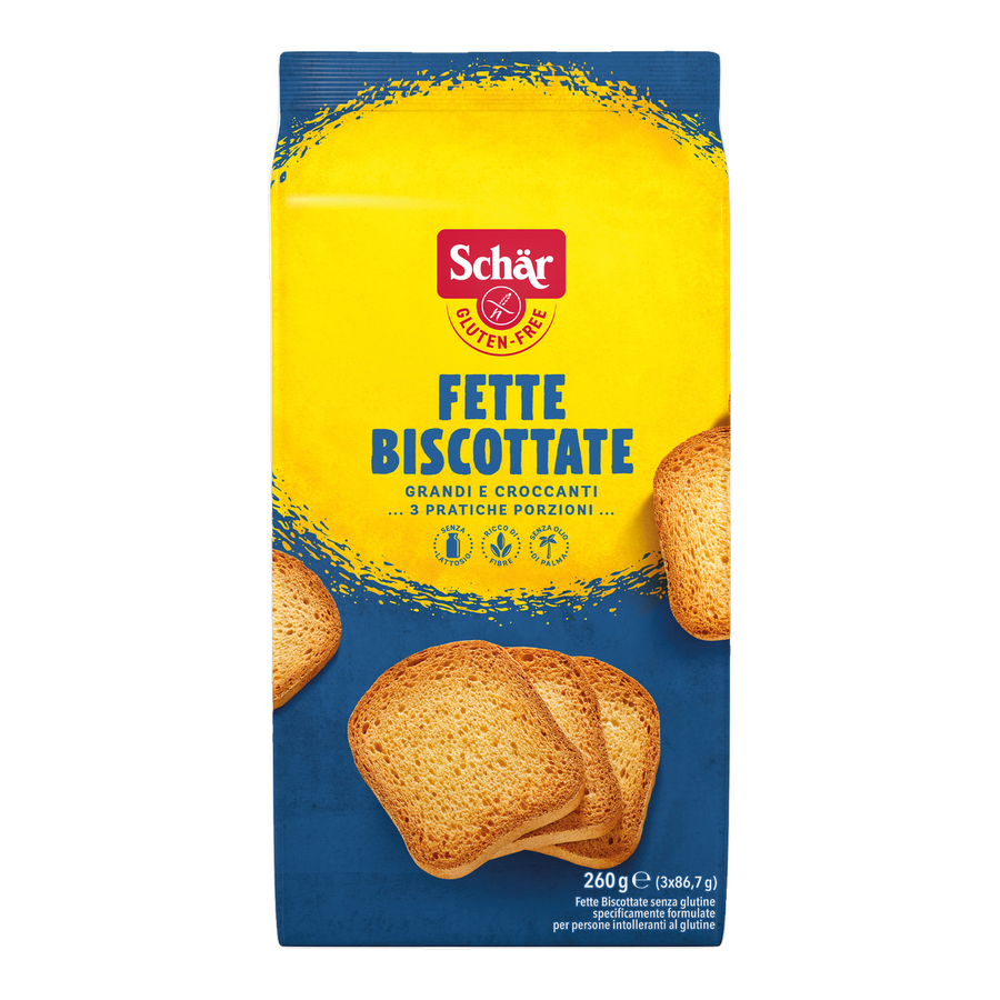 Mini Rebanada de pan tostado Sin Gluten 260g