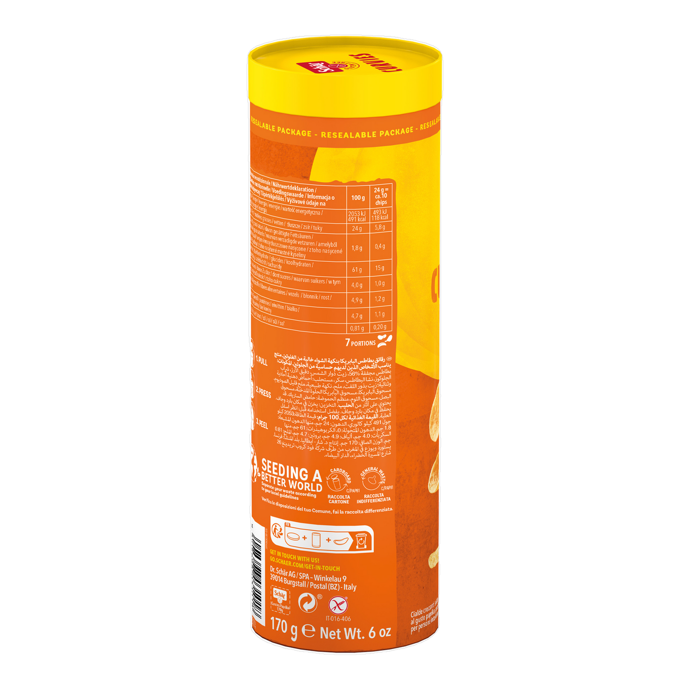 Curvies Paprika Sin Gluten 170g