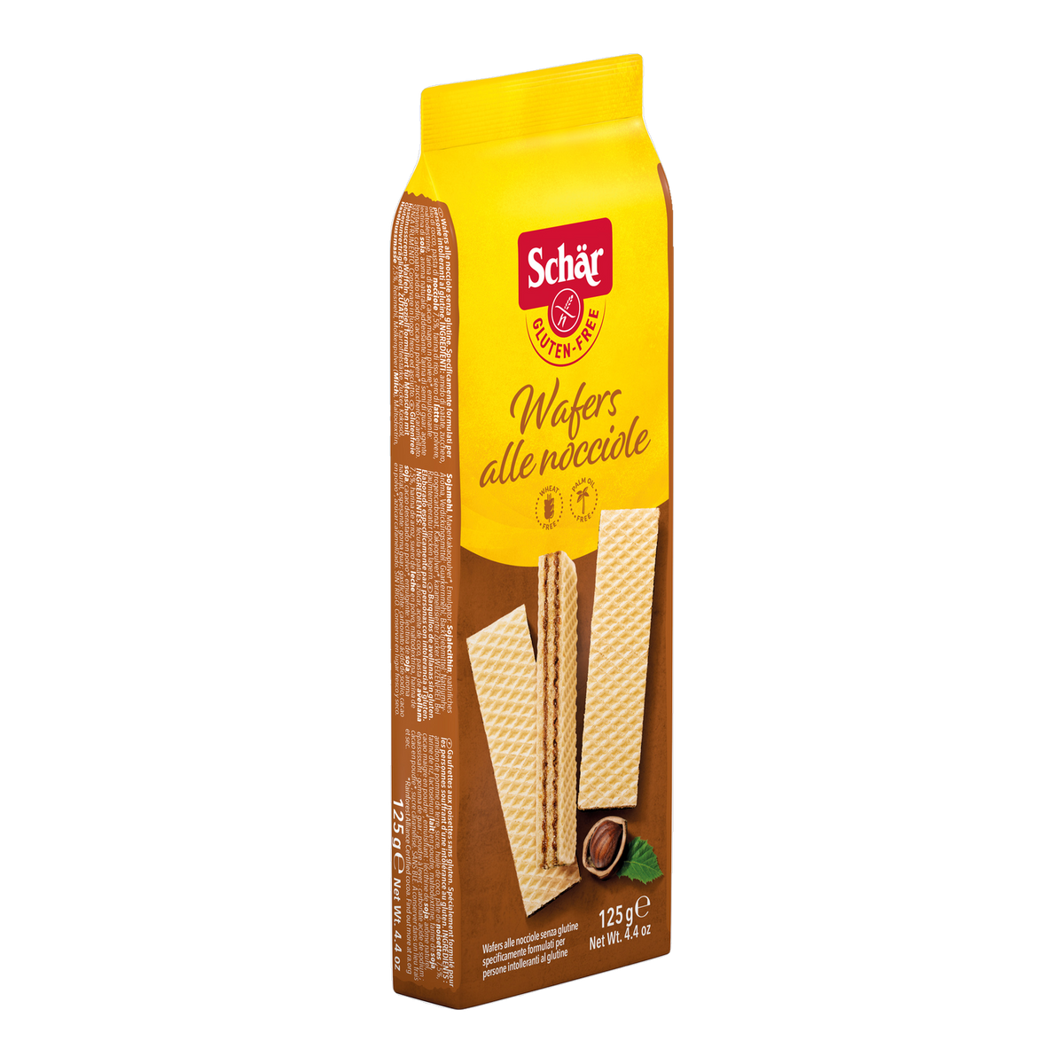 Wafers Avellana Sin Gluten 125g
